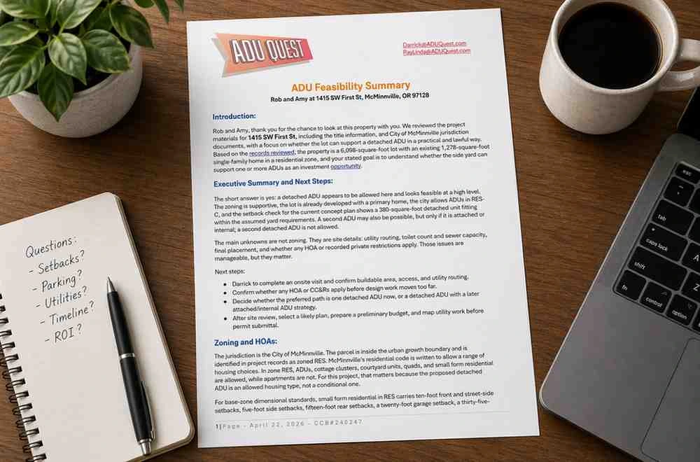 Feasibility Plans